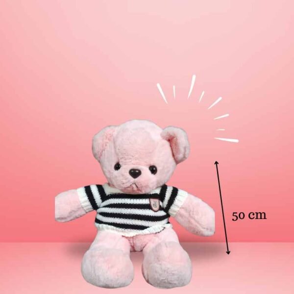 Peluche Teddy Rosa "Black and White"